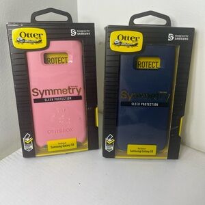 OtterBox Symmetry Series Case for Samsung Galaxy S8 - Pink and Navy
